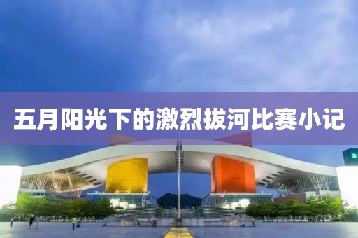 五月阳光下的激烈拔河比赛小记