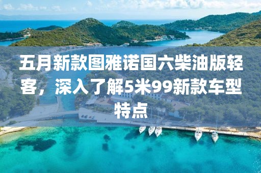 五月新款图雅诺国六柴油版轻客，深入了解5米99新款车型特点