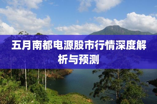 五月南都电源股市行情深度解析与预测