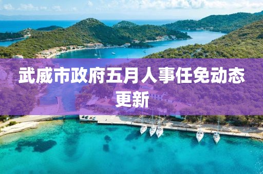 武威市政府五月人事任免动态更新