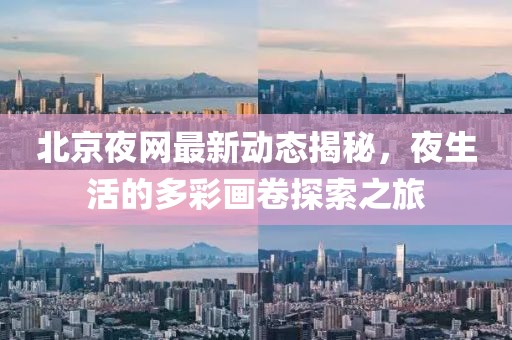 北京夜网最新动态揭秘，夜生活的多彩画卷探索之旅